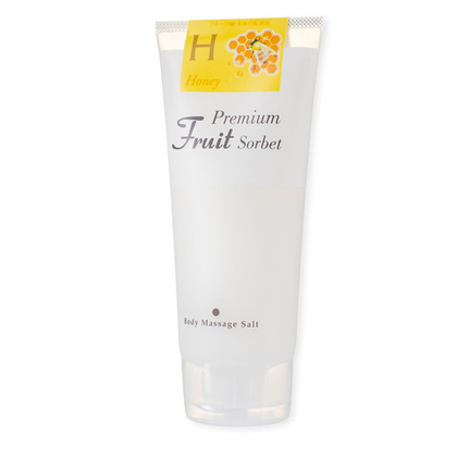 Скраб-щербет для тела с солью Тихого океана и медом