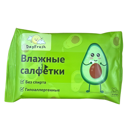 Влажные салфетки Day Fresh 10 шт