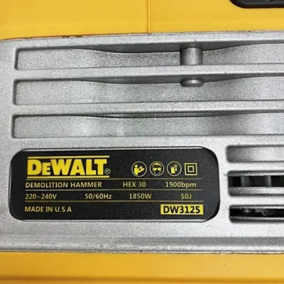 DeWalt Отбойный молоток 1850 Вт 1900 уд/мин