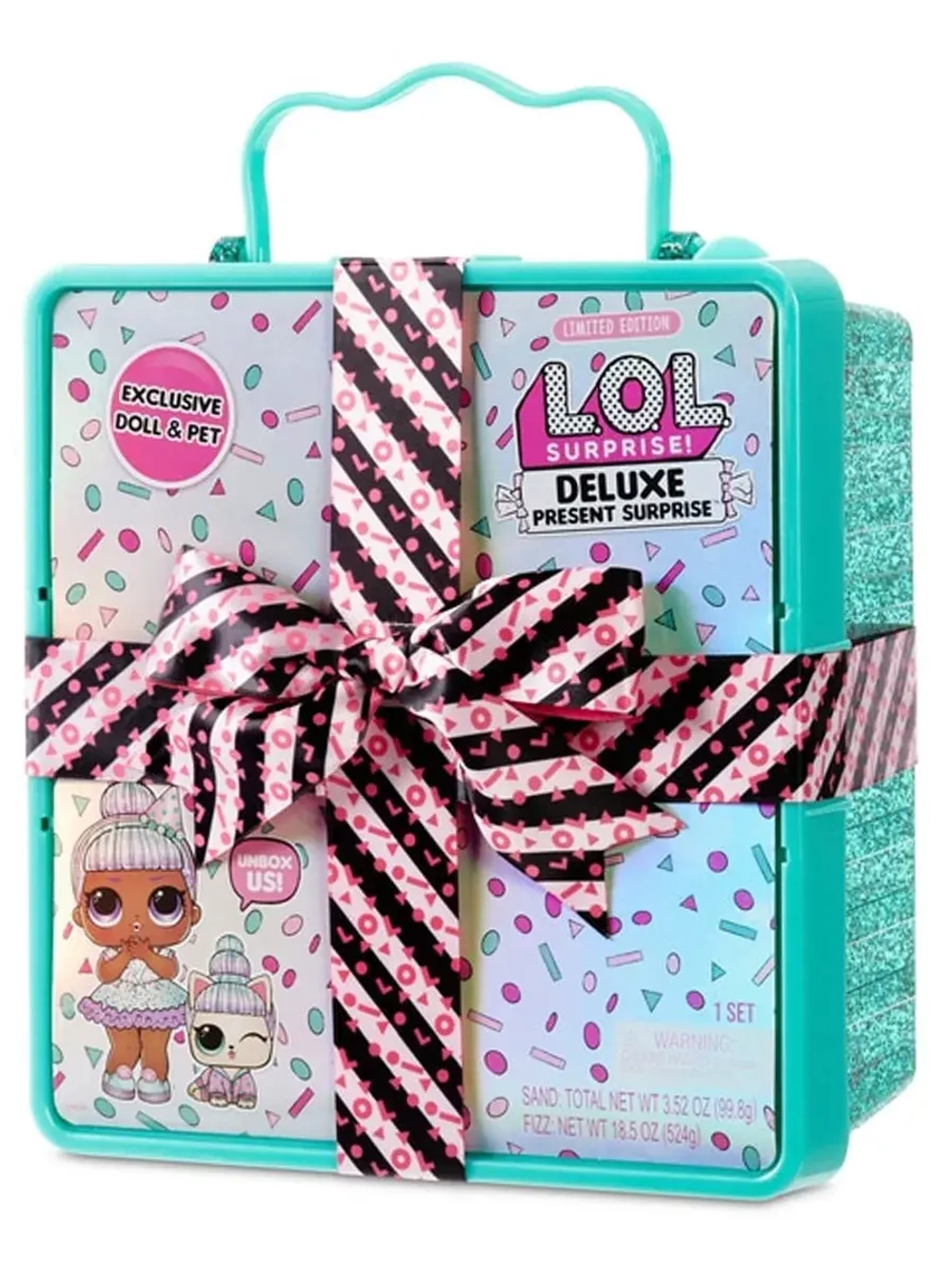 Подарочный набор Lol Deluxe Present Surprise голубой