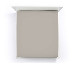 Простыня на резинке 140x200-160x200 Formesse Bella Donna Jersey 0125 platinum