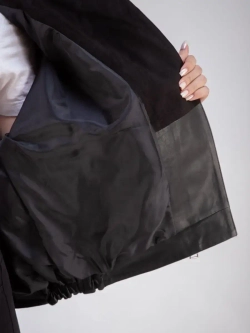 Куртка женская из натуральной кожи оверсайз Турция