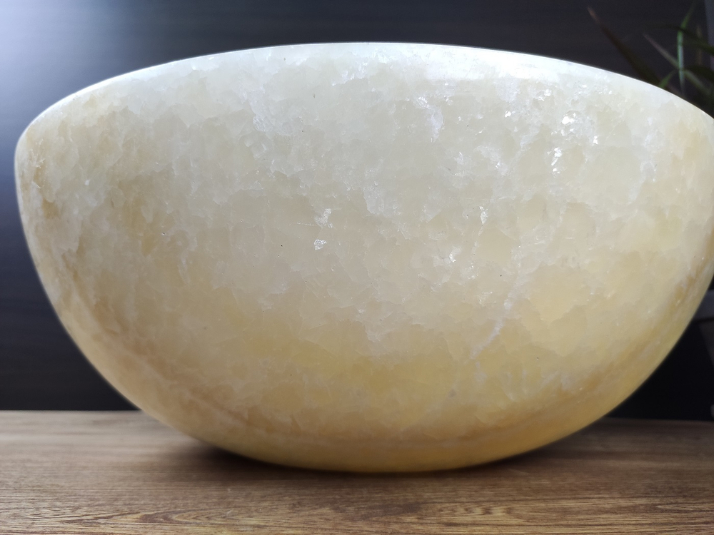 Раковина из оникса Bowl Yellow Small BO-60266 40*40*15