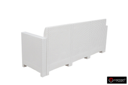 Комплект мебели NEBRASKA SOFA 3 (3х местный диван), белый