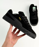 Кроссовки Puma Suede XL с мехом #B63 (черн.)