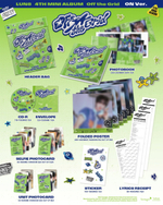Альбом LUN8 - OFF THE GRID 4th Mini Album 2 Version SET