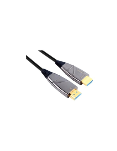 Активный оптический кабель HDMI 19M/M,ver. 2.1, 8K@60 Hz 10m VCOM