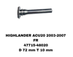 НАПРАВЛЯЮШИЙ СУПОРТА HIGHLANDER ACU20 2003-2007