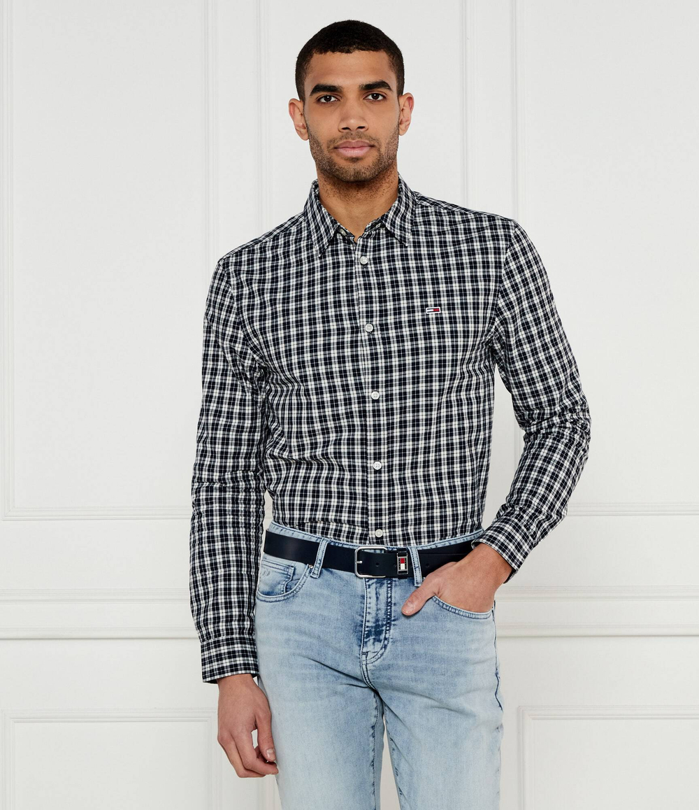 Рубашка Tommy Jeans - черный(DM0DM20885)