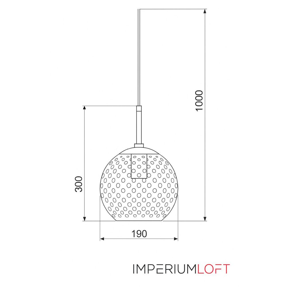 Подвесной Светильник Finnar Transparent By Imperiumloft