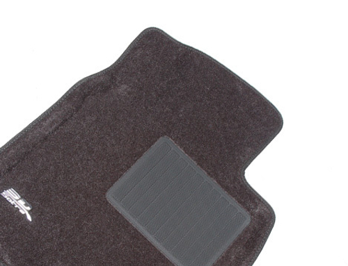 Коврики салона для Toyota Land Cruiser 120 Prado Sotra 3D Lux с бортиком серые. Артикул ST 74-00056