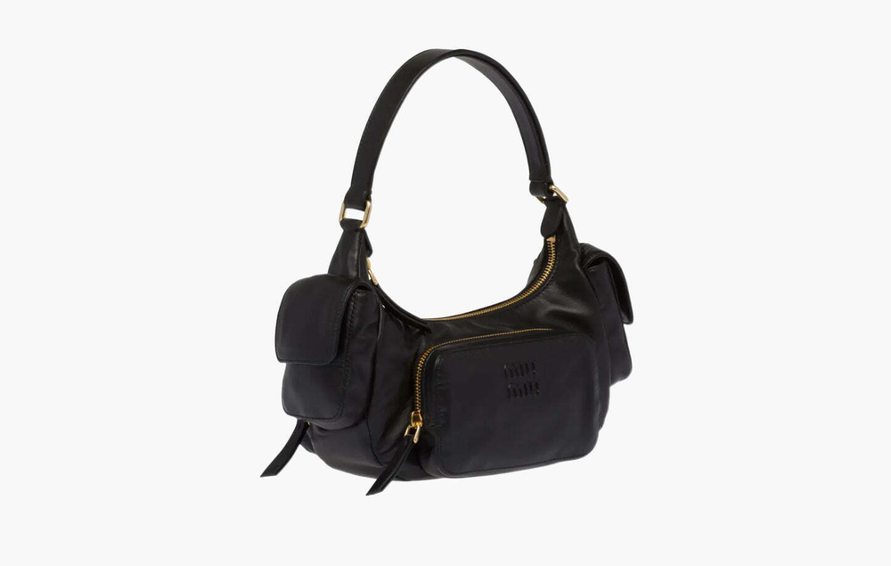 Сумка Miu Miu Leather Pocket Bag "Black"