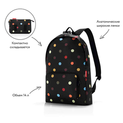 Рюкзак складной mini maxi dots