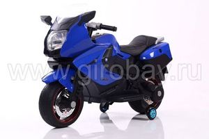 Детский электромотоцикл River Toys SUPERBIKE - MOTO A007MP синий