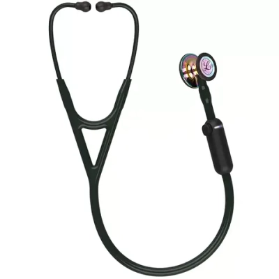 Стетоскоп Littmann Core Digital Rainbow Black Черный с радужным колоколом 8572