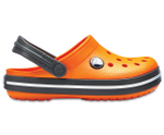 Сабо крокс детские Crocband Blazing Orange Slate Grey