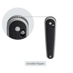 Нож складной SRM 251MB-GB Twin Gray Ti (N690, Carbon Fiber/G10/Aluminium)