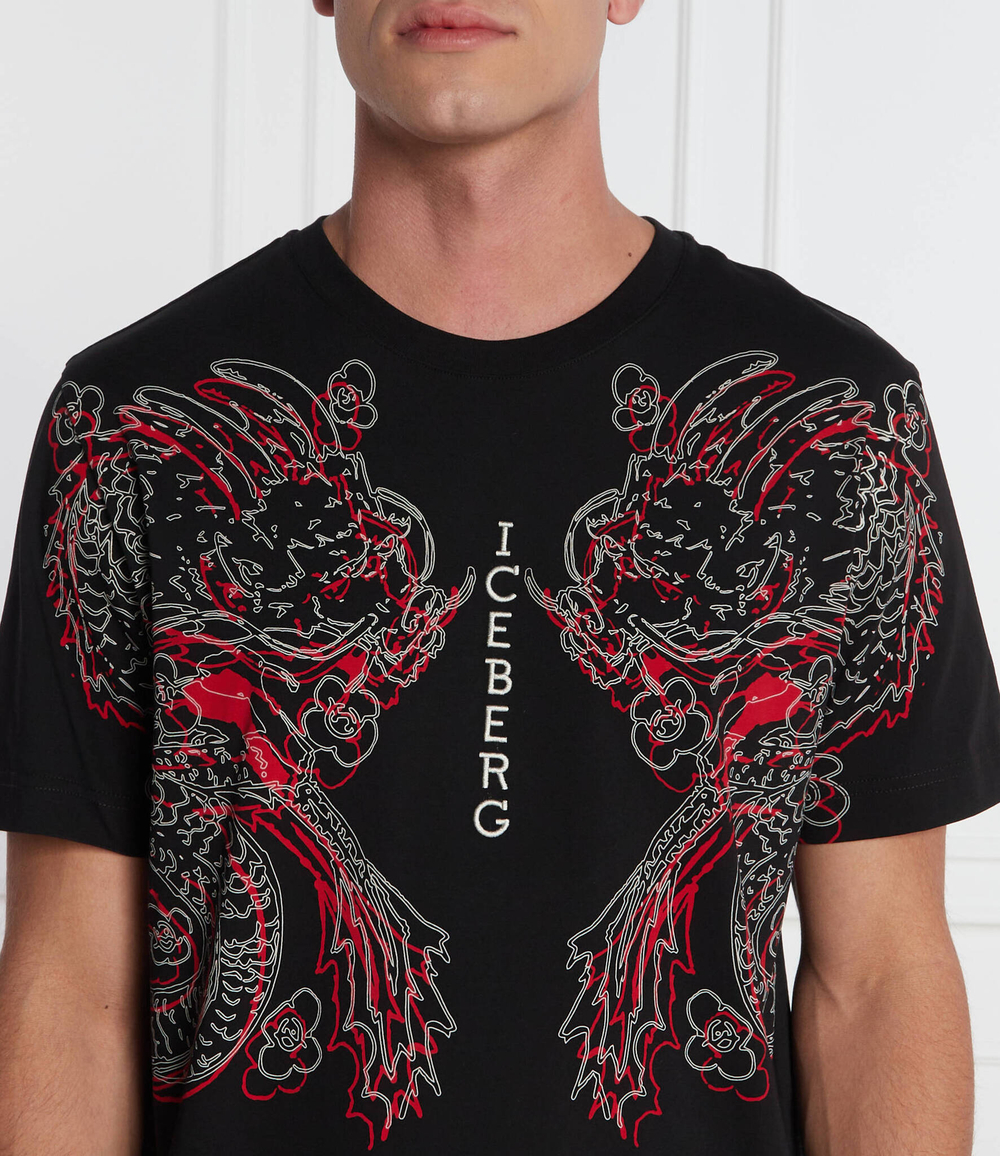 Футболка Iceberg - черный(242 I1P F02E 6325)