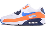 Nike Air Max 90 White Photo Blue Total Orange