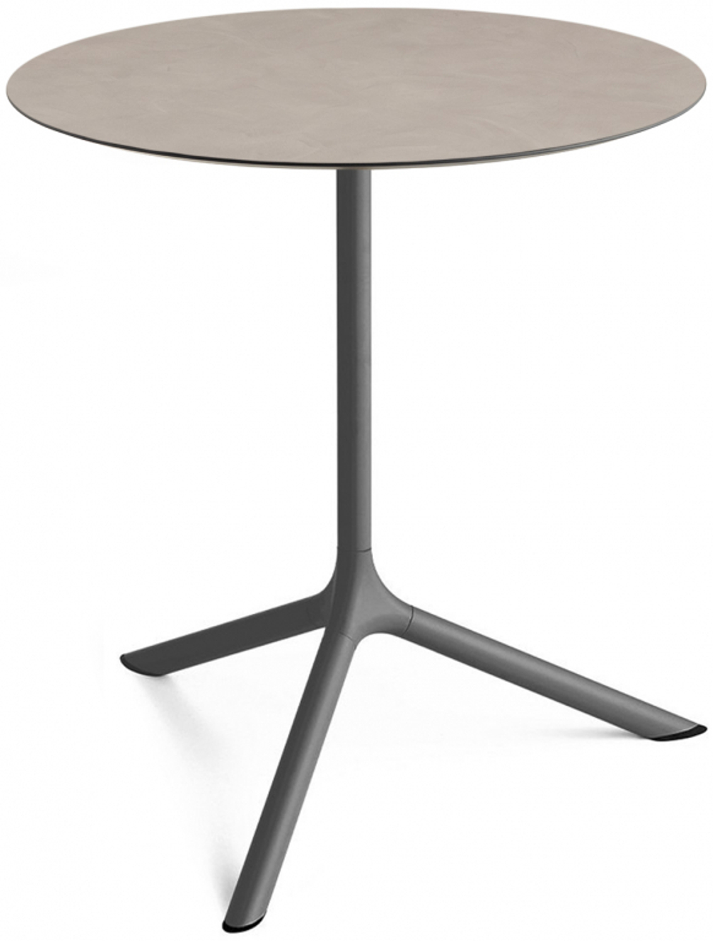 Стол ламинированный обеденный складной Scab Design Tripe Maxi Folding, антрацит, тортора шпатель