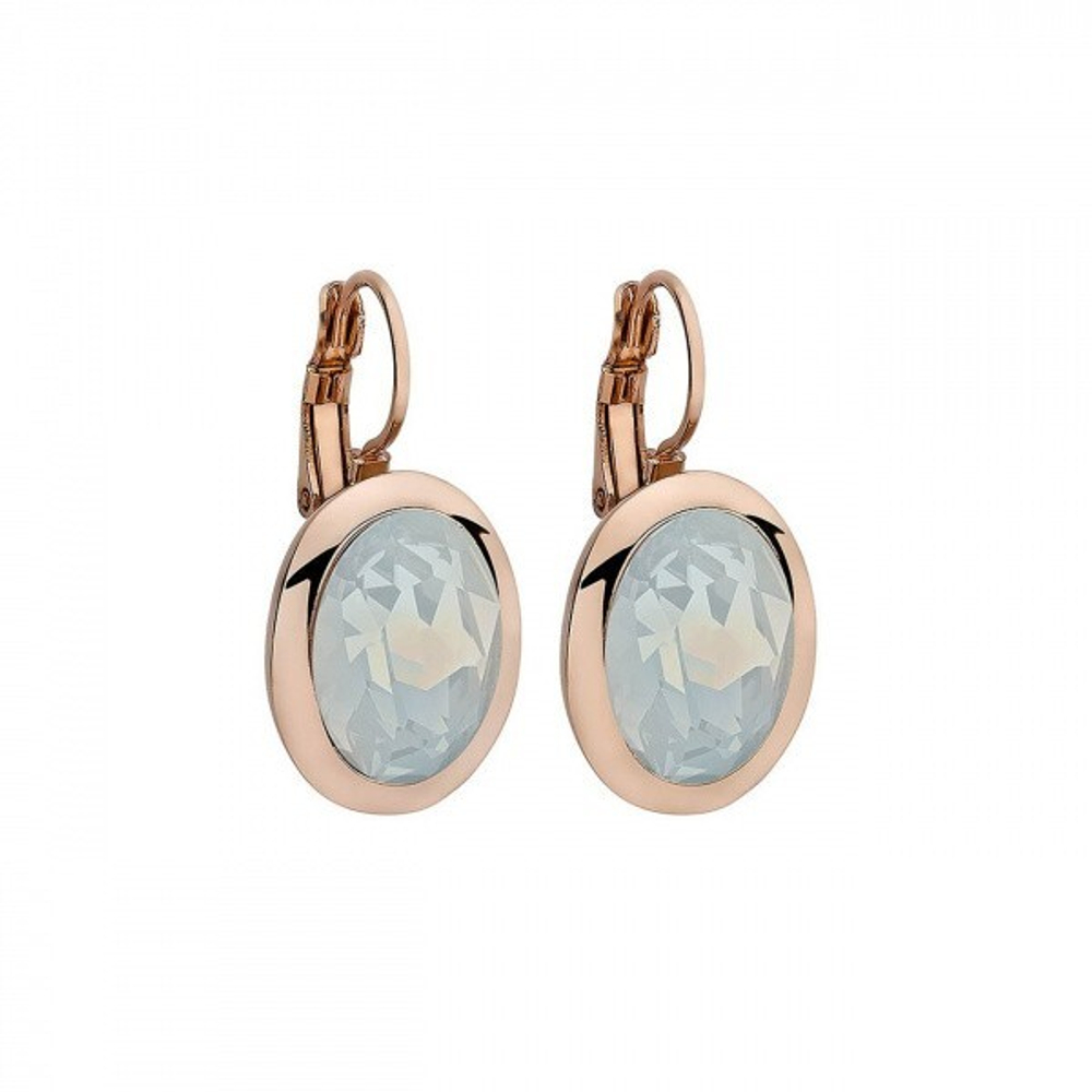 Серьги Qudo Tivola White Opal 303056 BW/RG