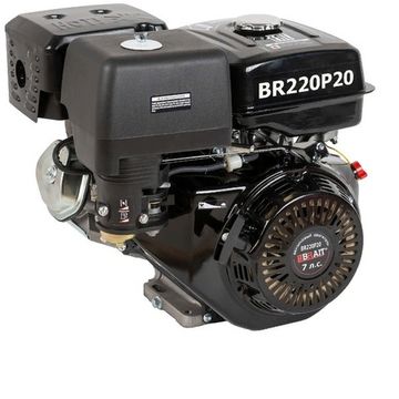 Двигатель бензиновый "BRAIT" BR220P20 (7 л.с., вал 20 мм)
