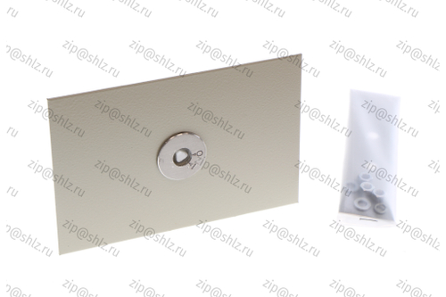 Пост врезной пожарной опасности (ПО) с ключом, крашеный RAL7032, 0501П.12.00.500