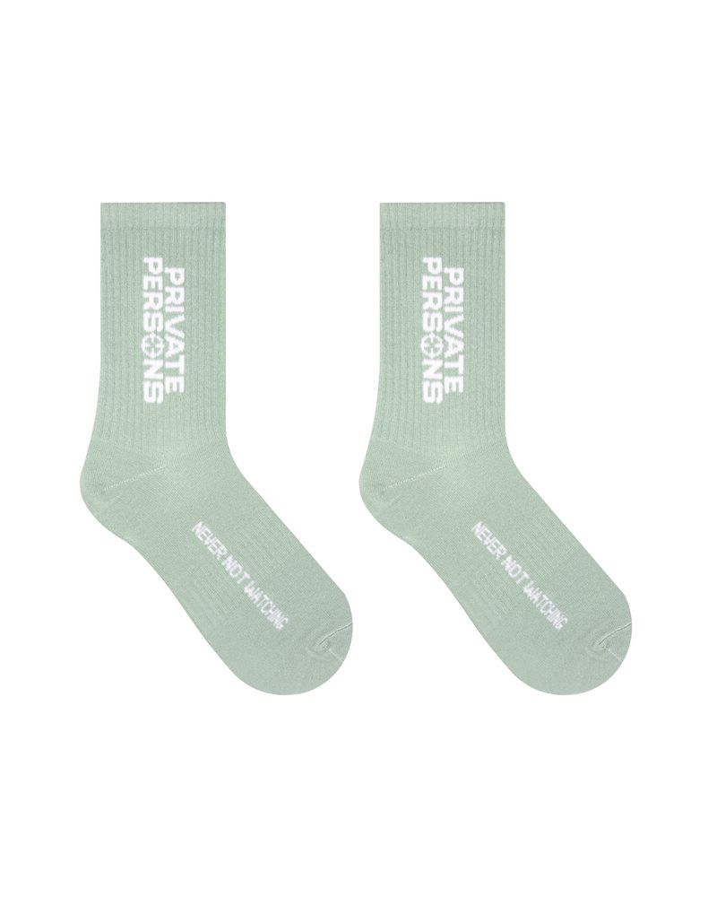 PP LOGO SOCKS MINT