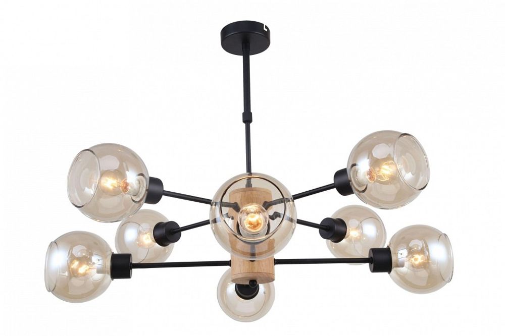 Люстра на штанге Freya Marvin FR5055PL-08B