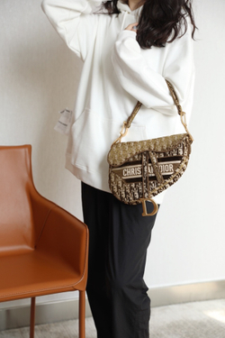 Christian Dior Saddle Bag 25 cm