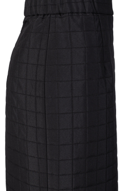 Юбка женская 4552ВП-75, чёрная клетка #485ЧКл014552ВП-75