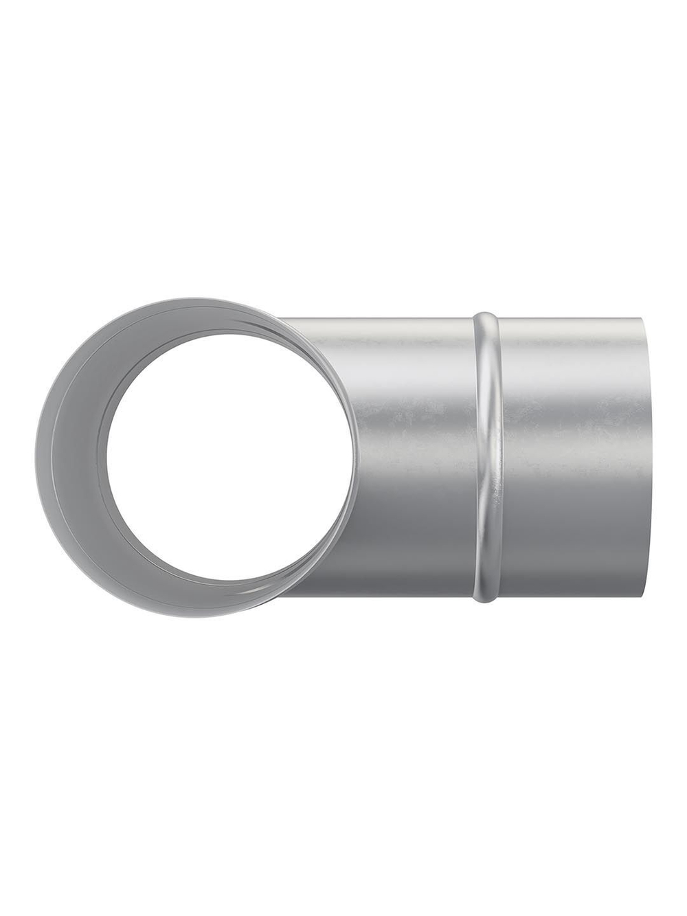 Тройник TPG D125 оцинк.сталь ERA PRO