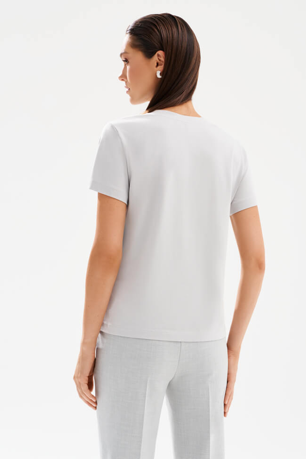 23520 Футболка женская (серый)