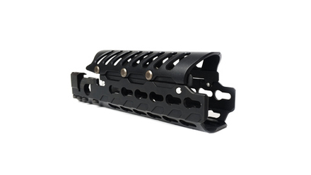 Upgrade Bureau — Цевье с крышкой для ПКМ (материалы: сплав алюминия Д16Т, сталь, цвет: чёрный)