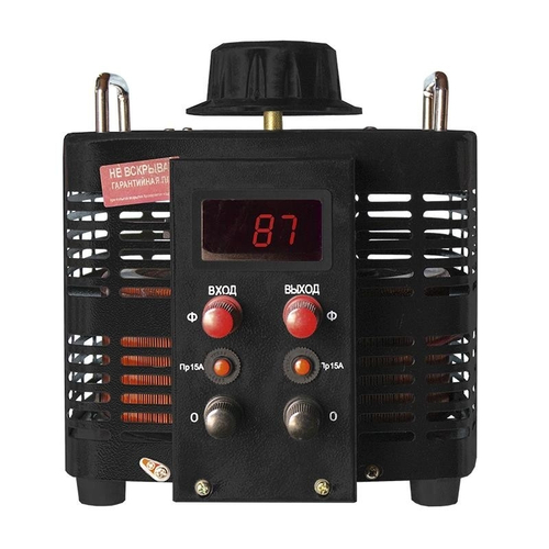 Автотрансформатор (ЛАТР) ЭНЕРГИЯ Black Series TDGC2-5кВА 15А (0-300V)