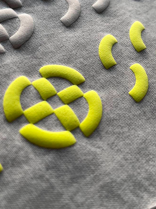 Термопленка Полиуретановая Объемная Ю.Корея (лайм)