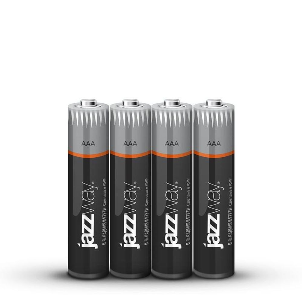 Элемент питания алкалиновый AAA/LR03 1.5В Ultra Alkaline BL-4 (блист.4шт) JazzWay 5010802