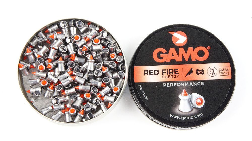 GAMO RED-FIRE 4,5мм. 4,9г. (125шт.) пули пневматические