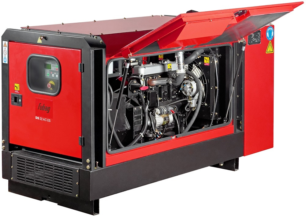 Дизельный генератор Fubag DSI 24 DA ES в кожухе