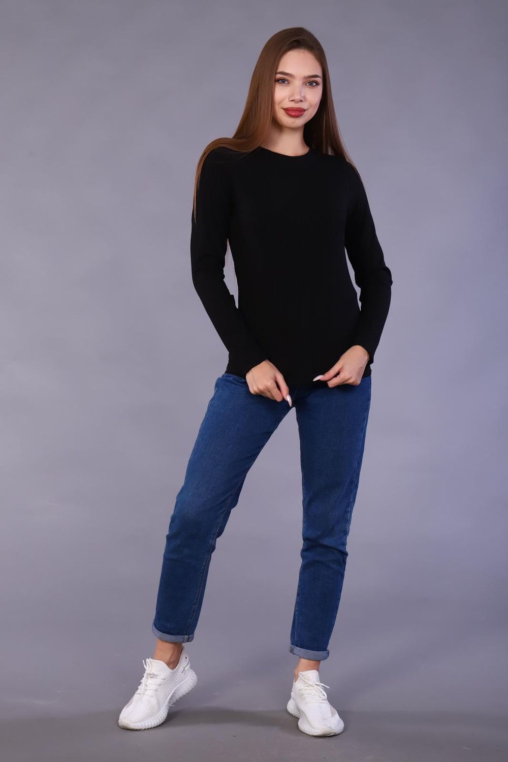 Сэнди - лонгслив черный Iv-capriz