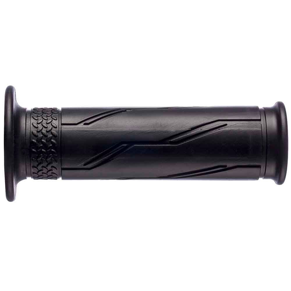 Ручки на руль ARIETE OEM YAMAHA, открытый торец, черный 02626/A/F
