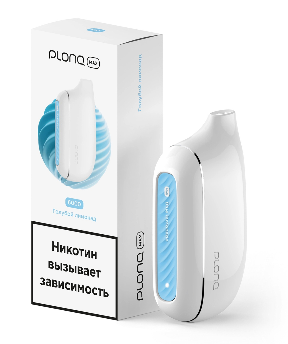 Plonq 6000 Голубой лимонад купить в Москве с доставкой по России