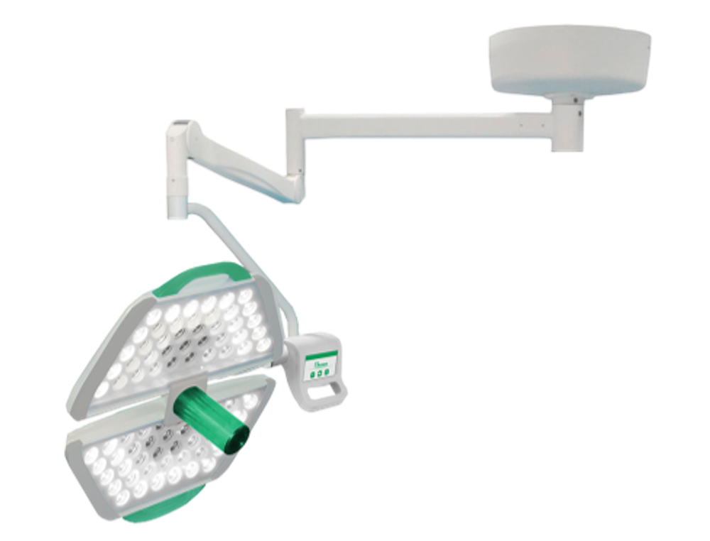 Потолочный одноблочный светодиодный операционный светильник Паналед-140 с видеокамерой HD
