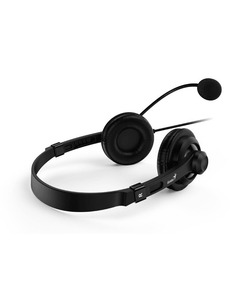 Genius HS-230U, черная, USB, 2.4м