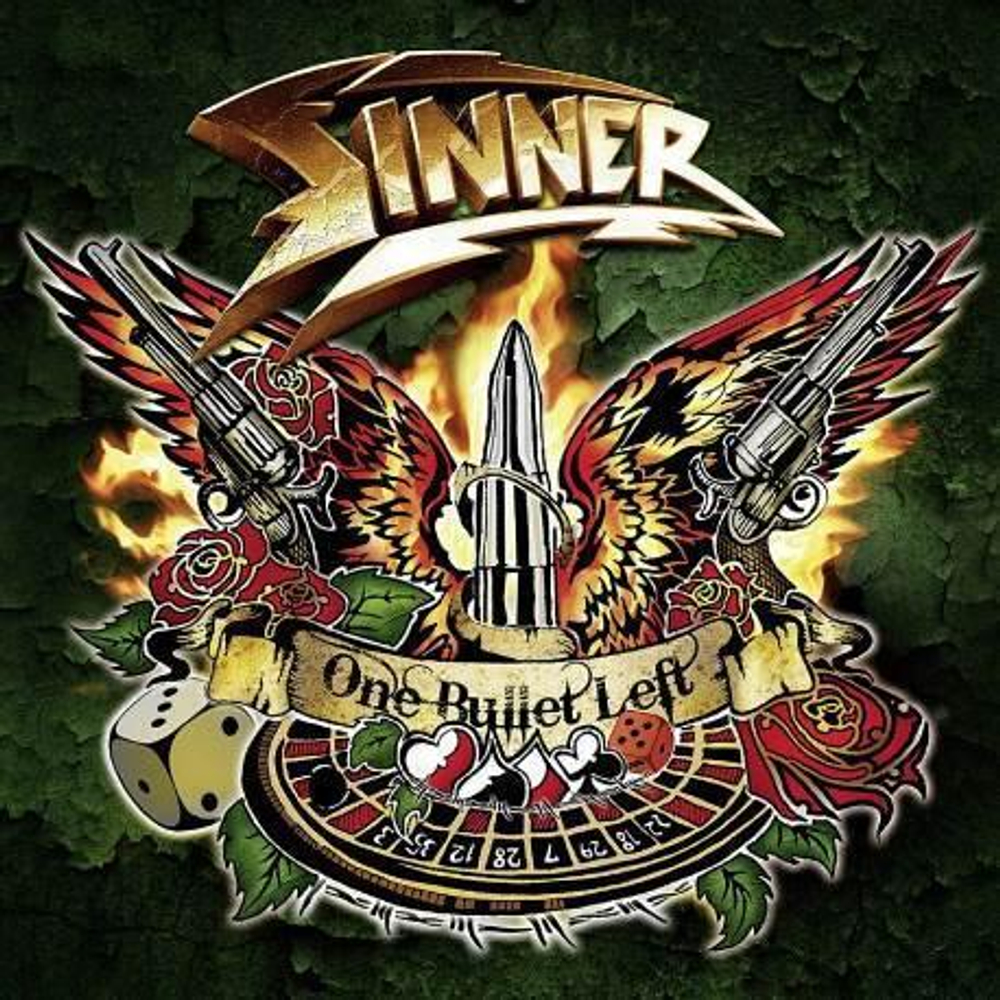 SINNER - One Bullet Left 2011, музыкальный компакт диск