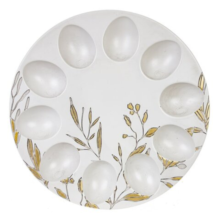 GAEM Тарелка для 10-ти яиц, L22,5 W22,5 H2,5 см