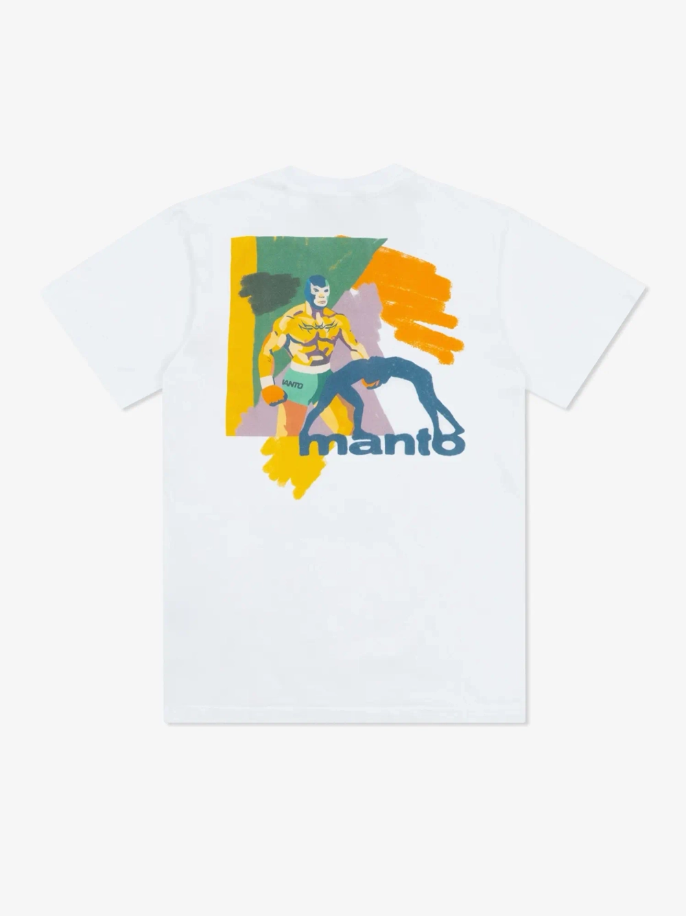 Футболка MANTO LUCHADOR белая