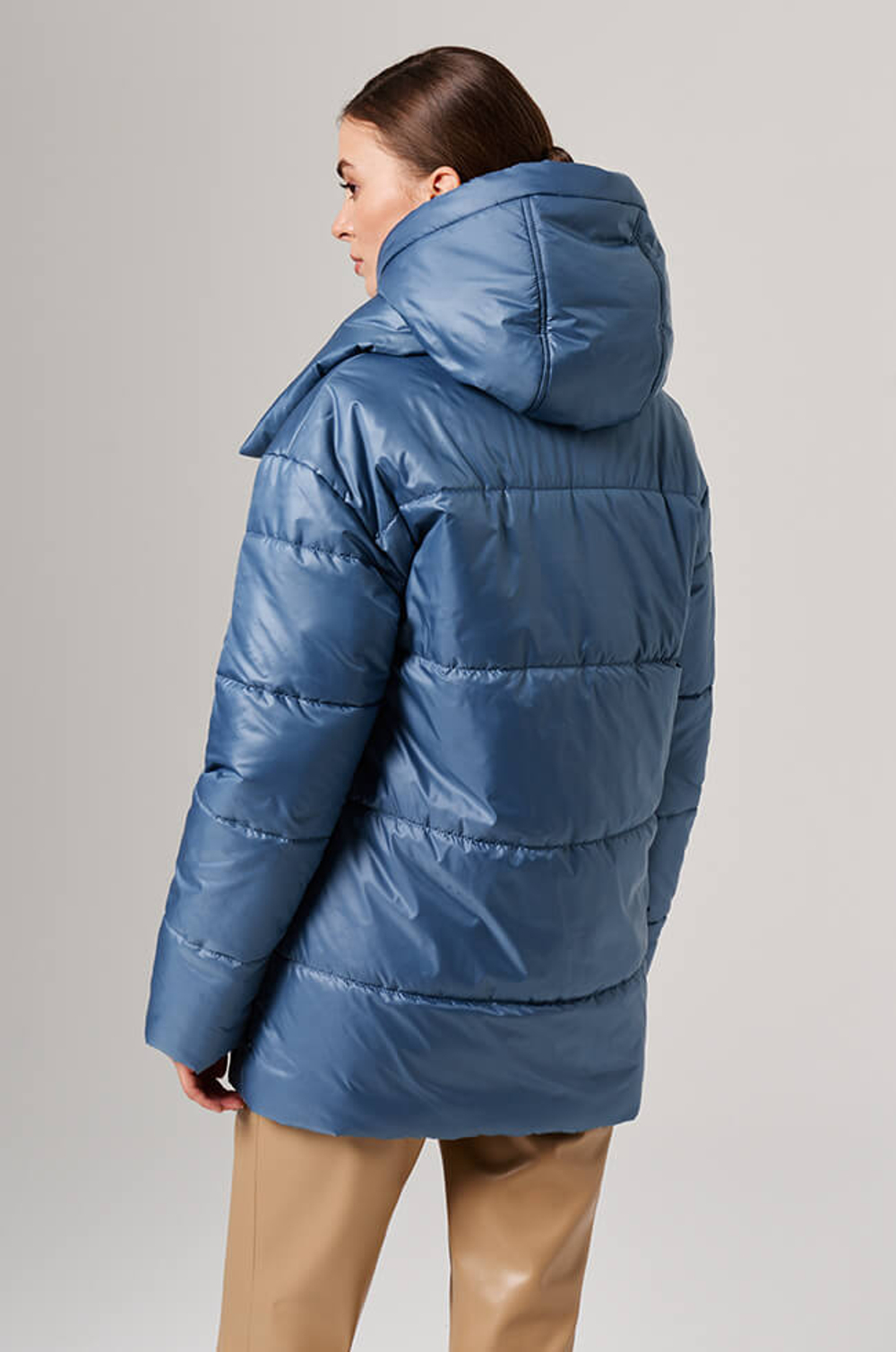 0110 Куртка женская (дымчато-голубой)