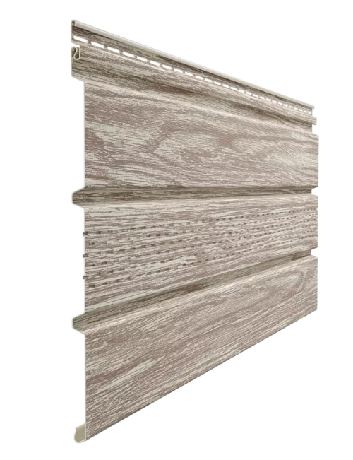 Софит Docke T4 с центральной перфорацией Орех 3000*305мм