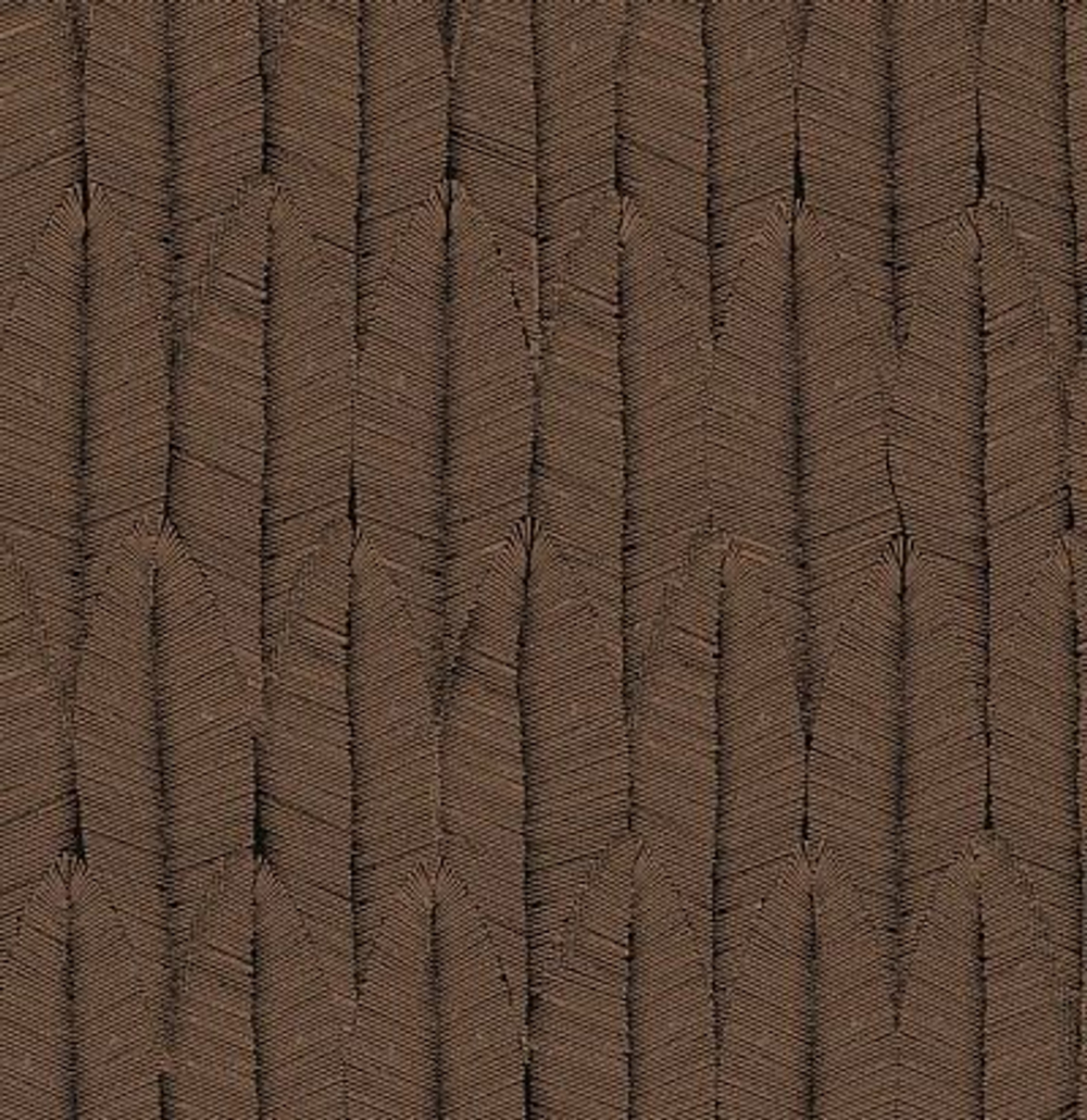 Обои со стилизованными листьями TRI501